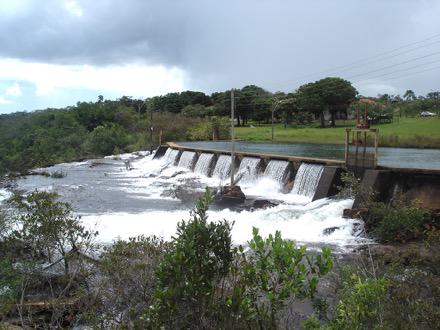 Pequena Central em Rondônia Brasil